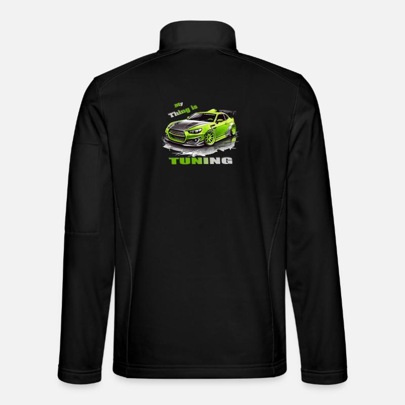 Tuning Car Unisex Softshell Jacket