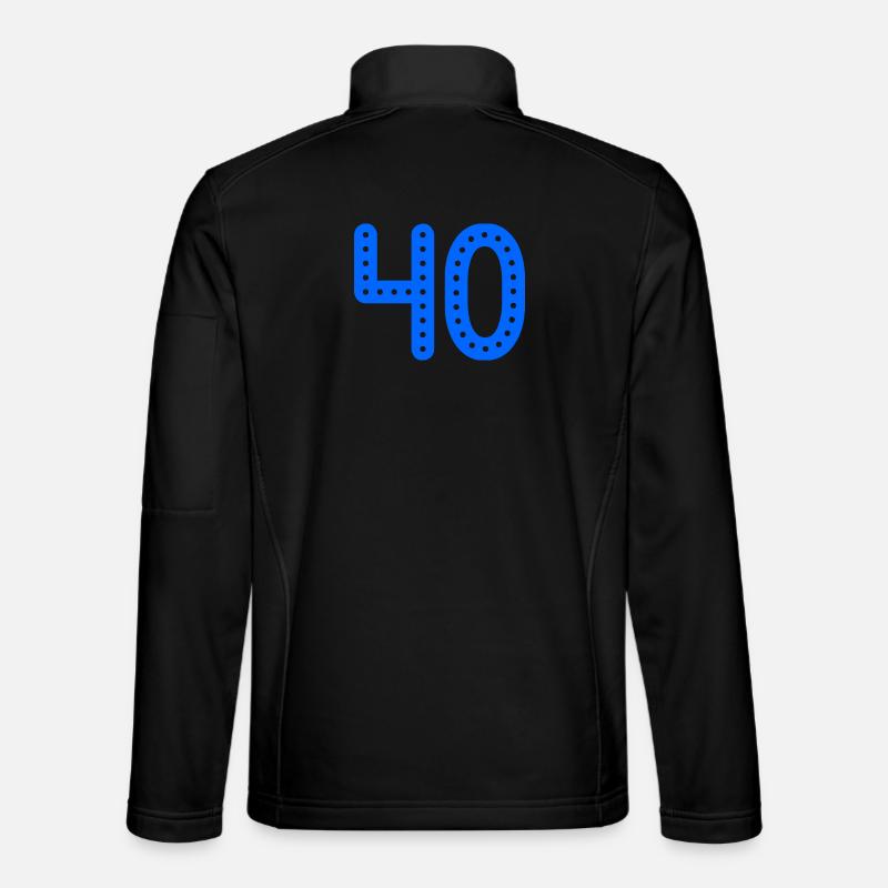 ANNIVERSARY. HAPPY BIRTHDAY. HAPPY BIRTHDAY. - Unisex Softshell Jacket - black