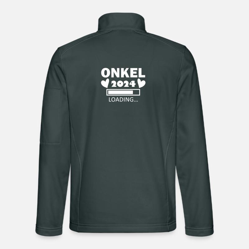 Onkel 2024 - Onkel werden - Onkel Geschenk Unisex Softshelljacke