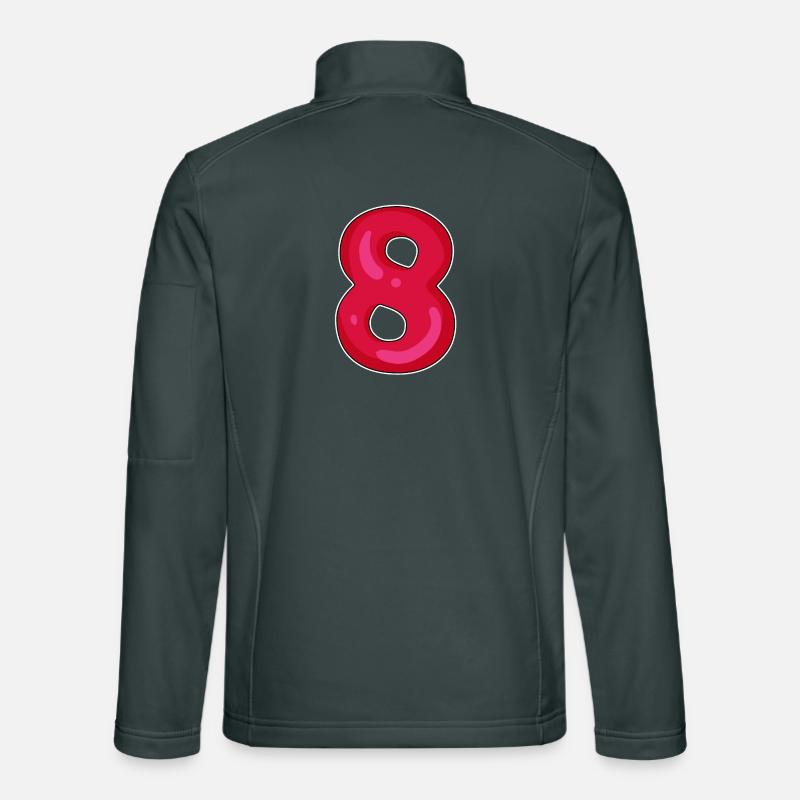 Number 8 Number Eight Unisex Softshell Jacket