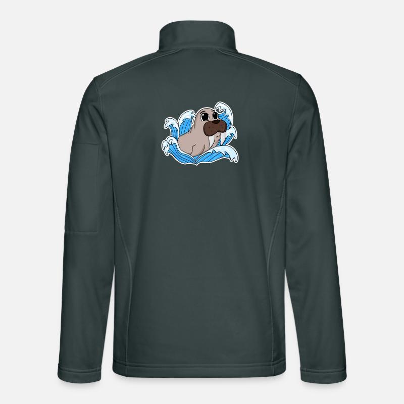 Walrus Seal Unisex Softshell Jacket
