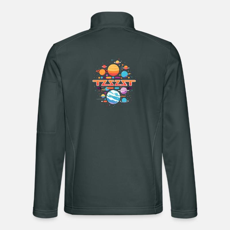 Conception de la planète Veste en tissu softshell Unisexe