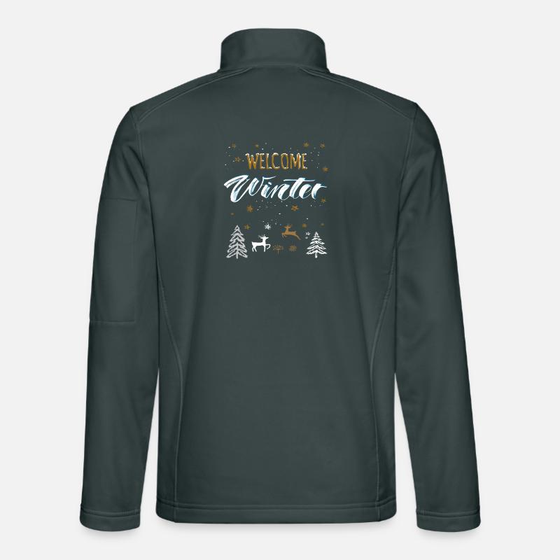 Welcome Winter Unisex Softshell Jacket