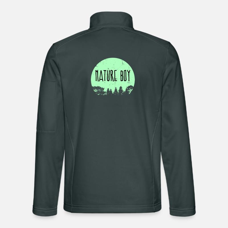 Camping Nature Déclaration Randonneurs Camping Veste en tissu softshell Unisexe