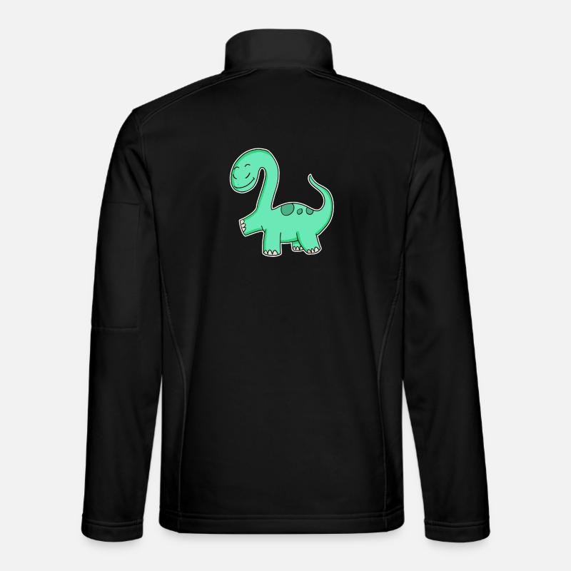 Dino - Unisex Softshell Jacket - black