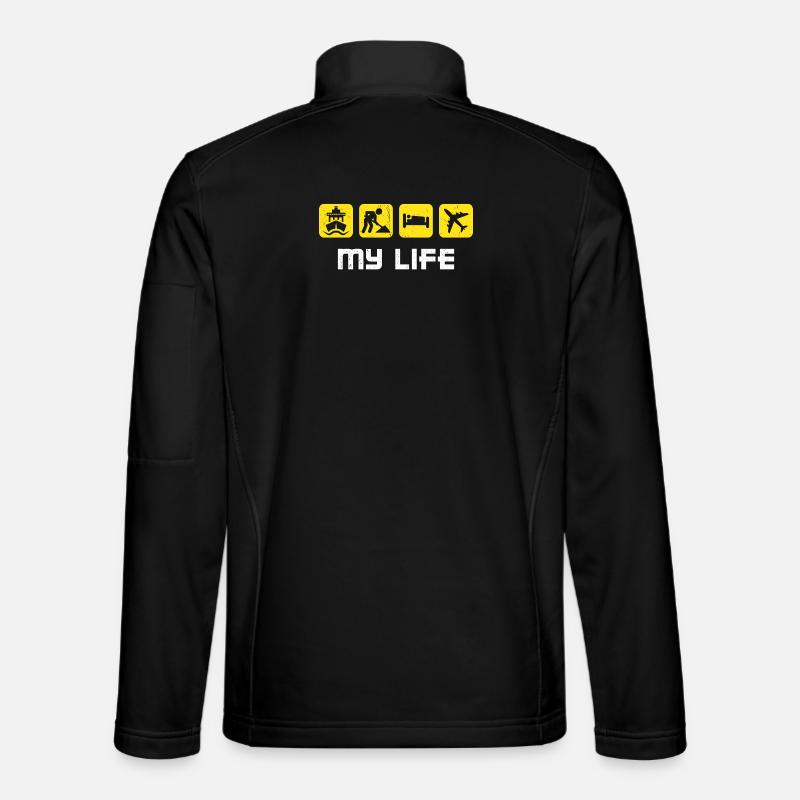 Job Work Statement Worker Employee Unisex Softshell Jacket