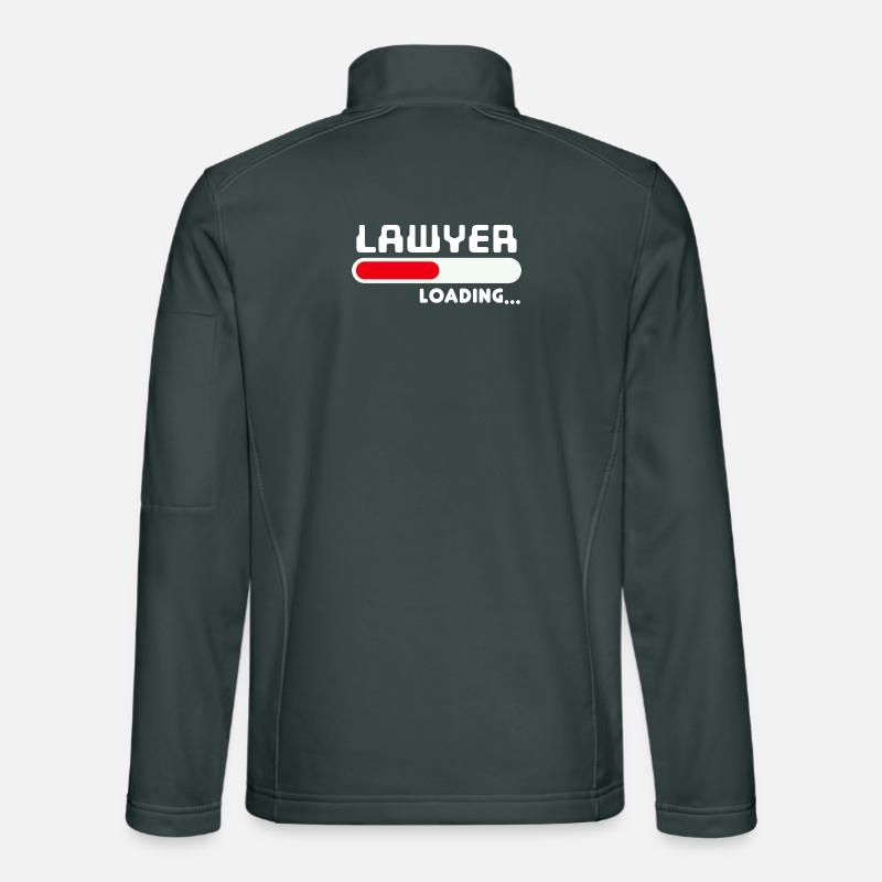 Career Statement Success Lawyer Profession Work Unisex Softshell Jacket