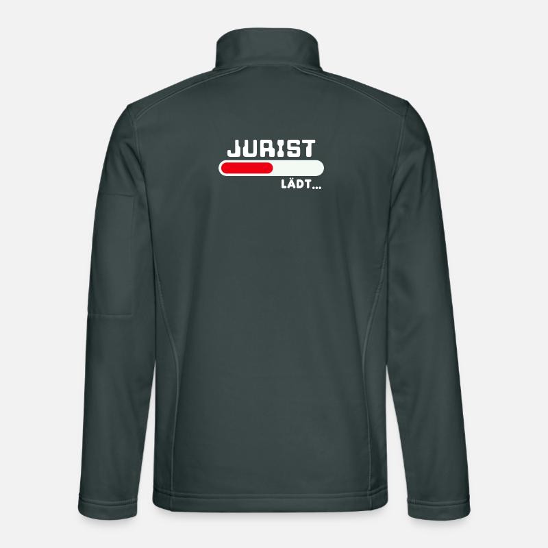 Déclaration de l’avocat de carrière Profession Succès du travailleur Veste en tissu softshell Unisexe