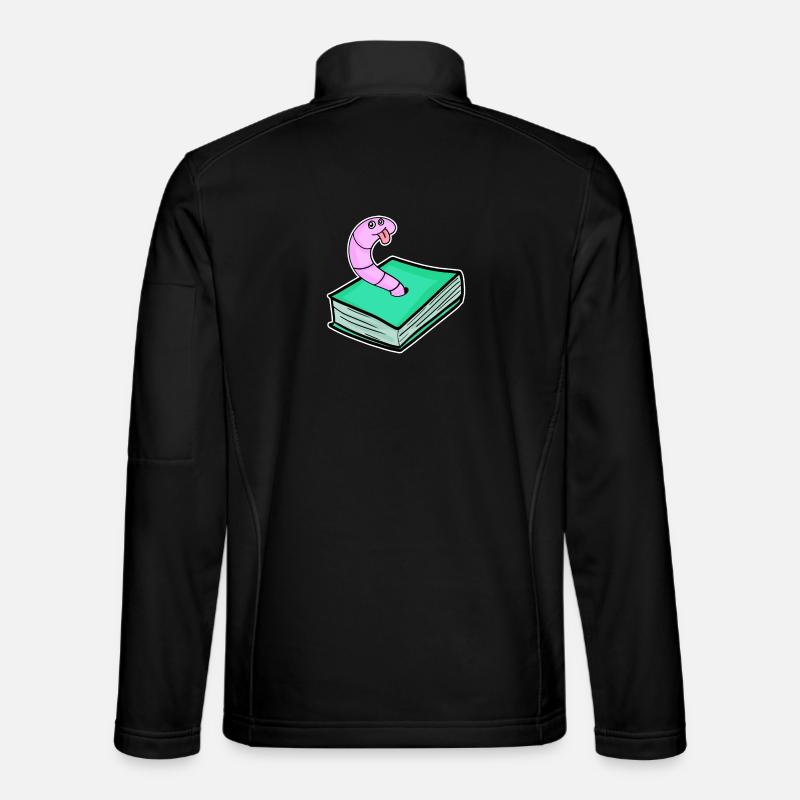 Rat de bibliothèque - Veste en tissu softshell Unisexe - noir