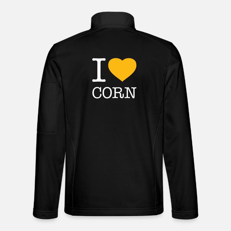 J’AIME LE MAÏS Veste en tissu softshell Unisexe