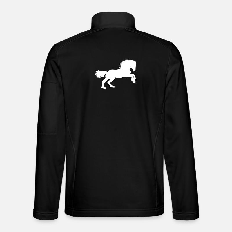 Horse Power - Unisex Softshell Jacket - black