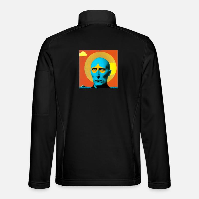 Surreal 08 - Unisex Softshelljacke - Schwarz