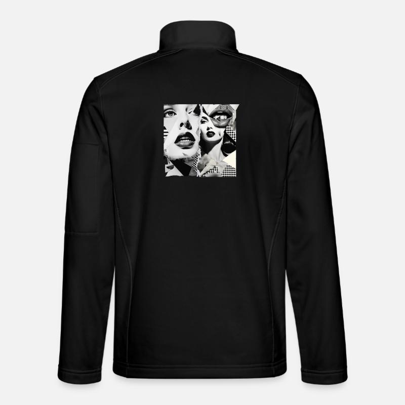 Bildfragmente Design Unisex Softshelljacke