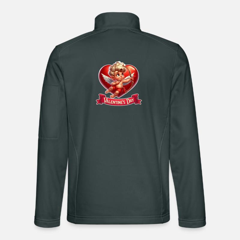 Valentinstag Unisex Softshelljacke