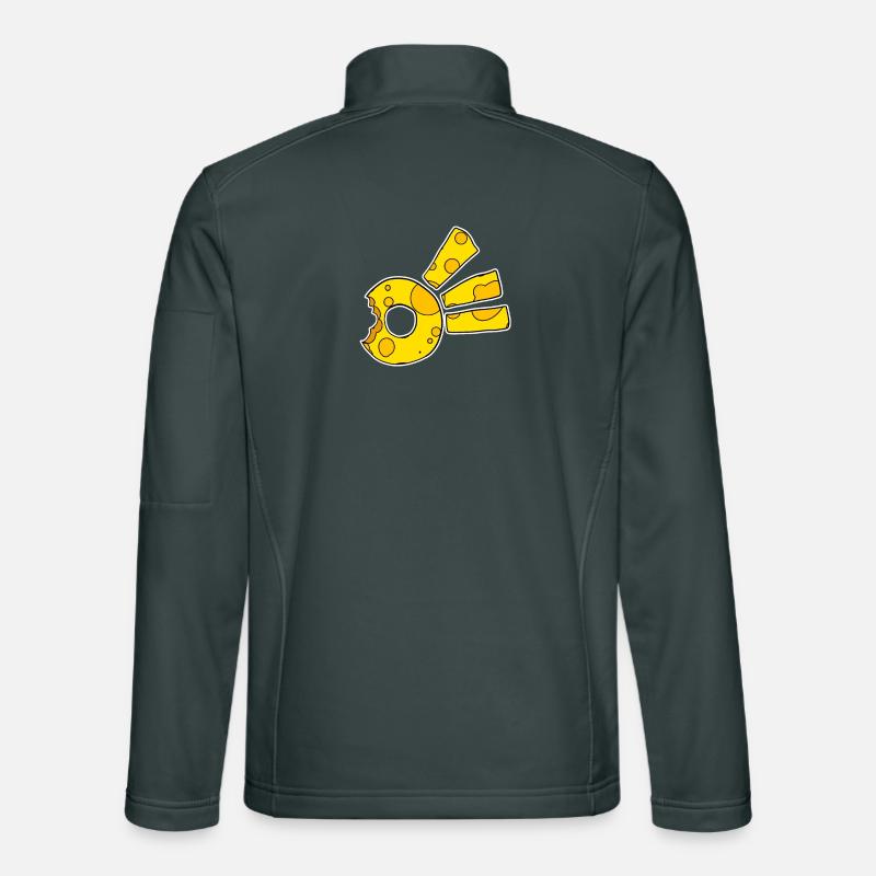 Cheese Comet Symbol Unisex Softshell Jacket