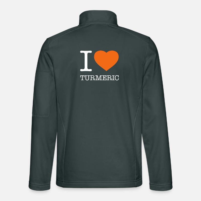 I LOVE TURMERIC Unisex Softshelljacke