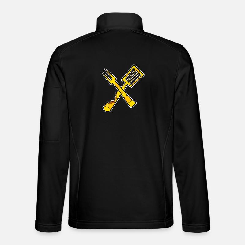 Chef Cooking Restaurant - Unisex Softshell Jacket - black