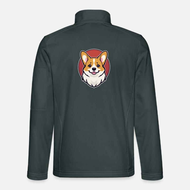 Corgi Veste en tissu softshell Unisexe