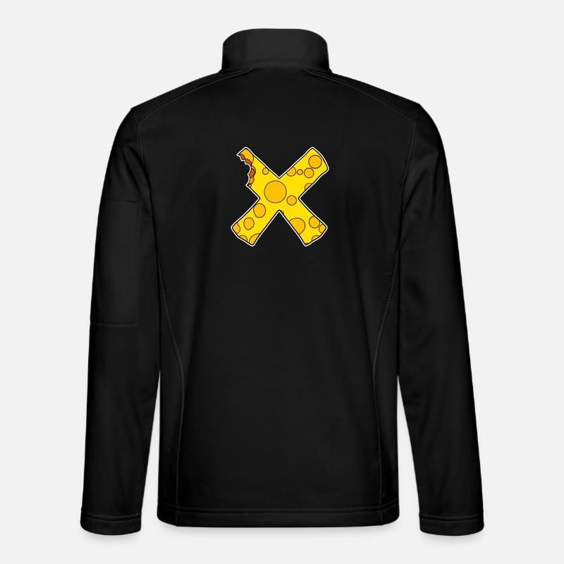 Cheese X Cross - Unisex Softshell Jacket - black