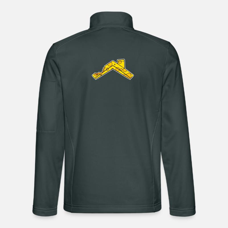 Haus Dach Käse Unisex Softshelljacke