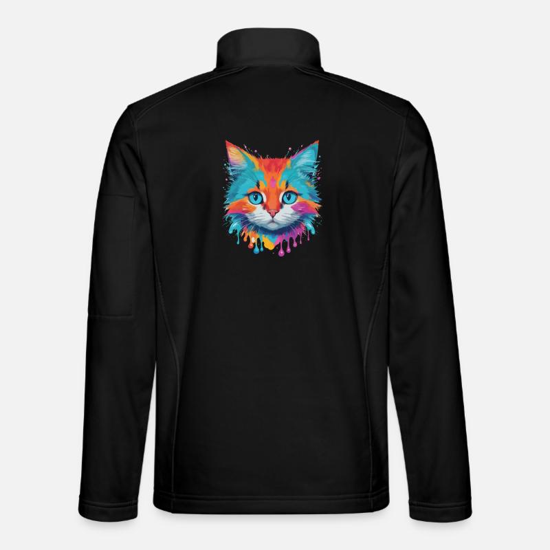 Cute Cat Unisex Softshell Jacket