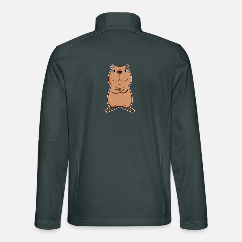 Capybara Unisex Softshelljacke