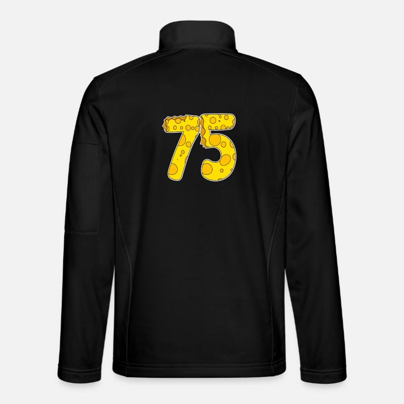 75 ans de Lustig Käse - Veste en tissu softshell Unisexe - noir