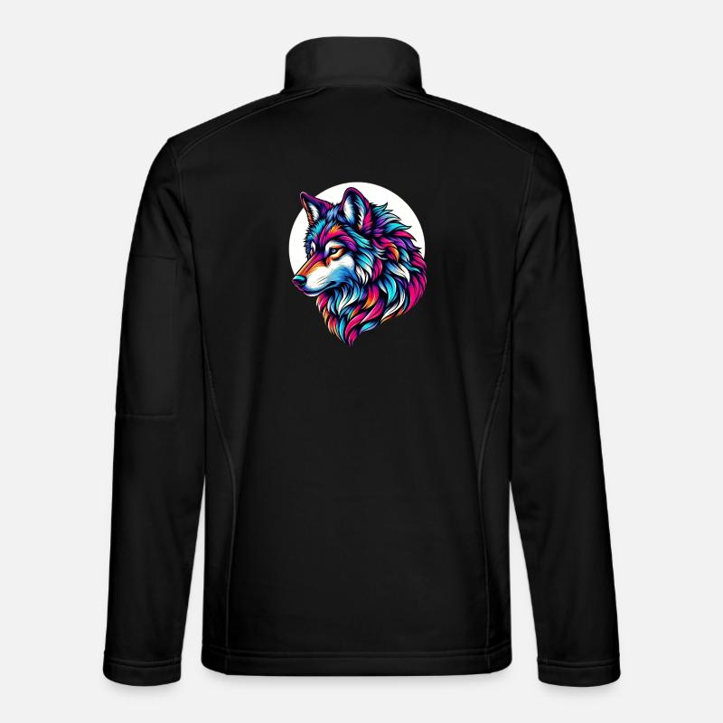 Loup Veste en tissu softshell Unisexe