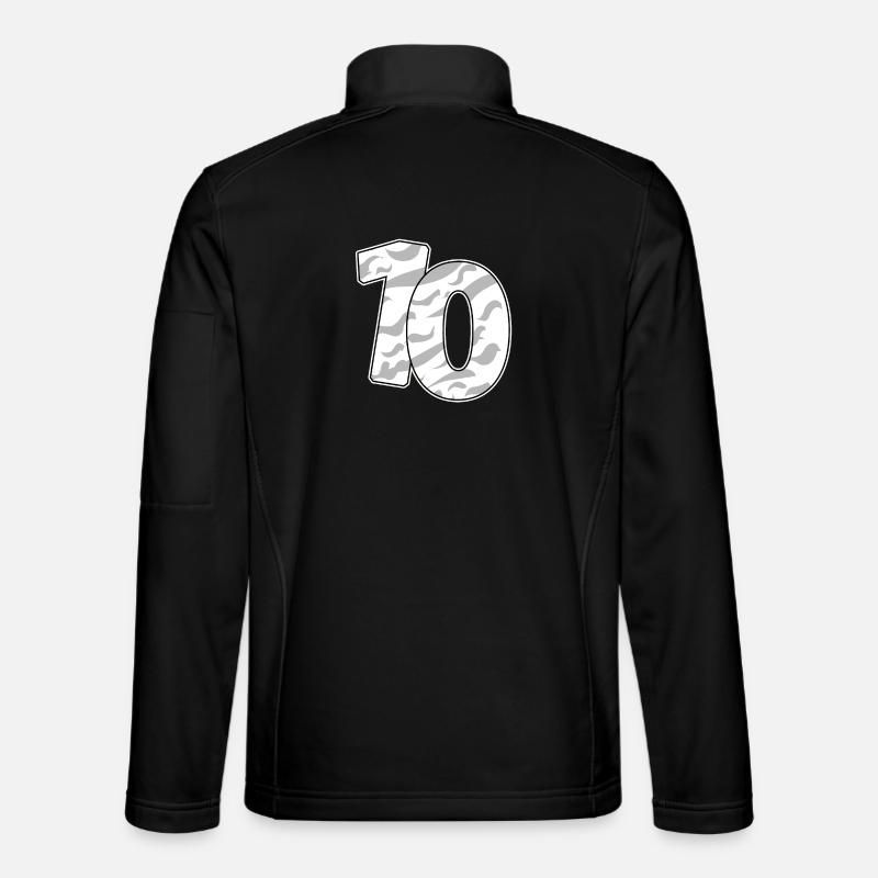 10 - Veste en tissu softshell Unisexe - noir