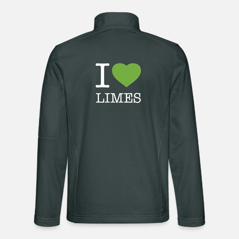 J’ADORE LES CITRONS VERTS Veste en tissu softshell Unisexe
