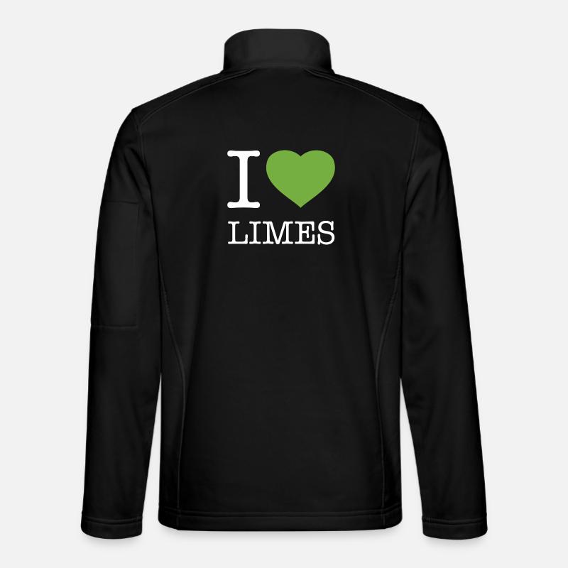 J’ADORE LES CITRONS VERTS Veste en tissu softshell Unisexe