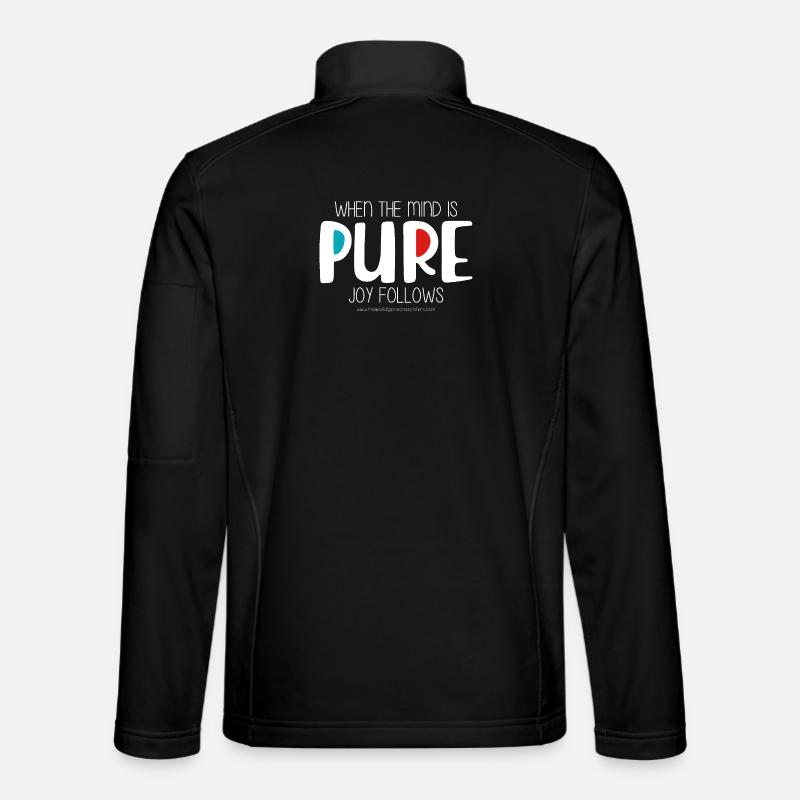 Pure - Unisex Softshell Jacket - black