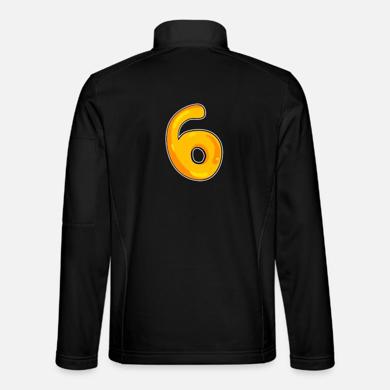 Numéro 6 Numéro - Veste en tissu softshell Unisexe - noir
