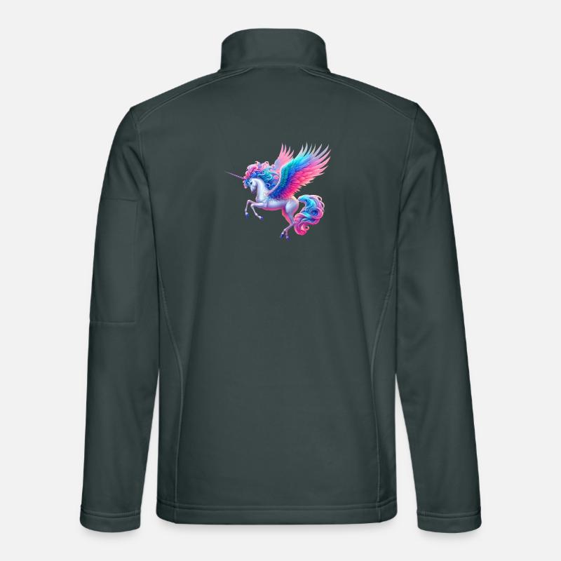 Unicorn (02) Unisex Softshell Jacket