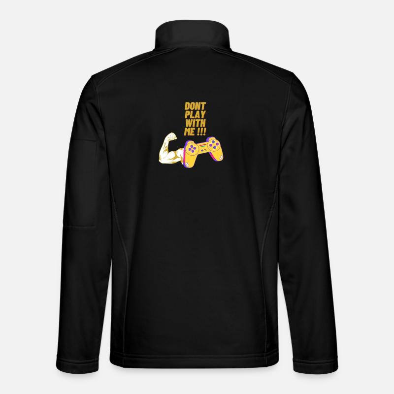 Game On 2 - Unisex Softshelljacke - Schwarz