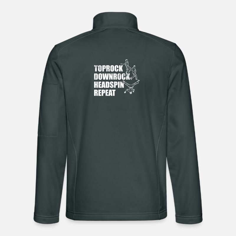 Breakdance Techniques Unisex Softshell Jacket