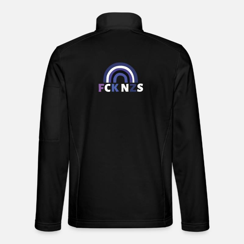 FCK NZS - Unisex Softshelljacke - Schwarz