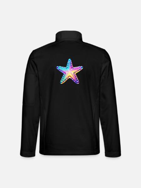 Starfish - Unisex Softshell Jacket - black