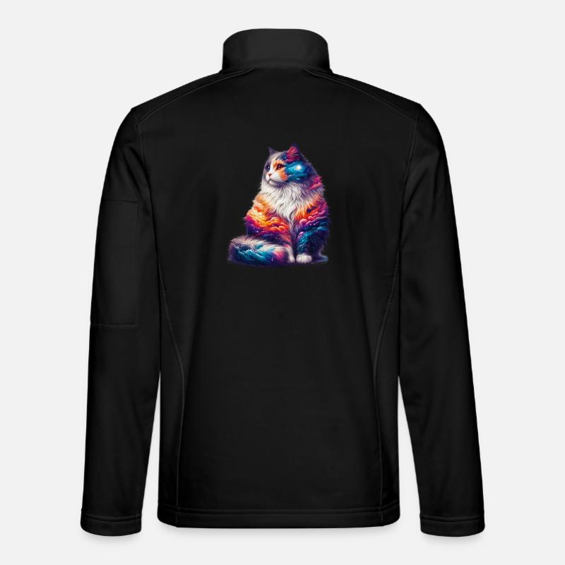 Katze Unisex Softshelljacke