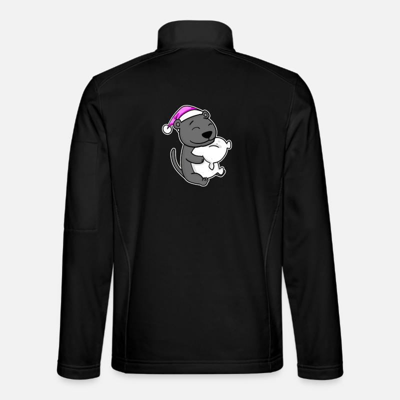 Tired Sleeping In Sleeping Pink - Unisex Softshell Jacket - black