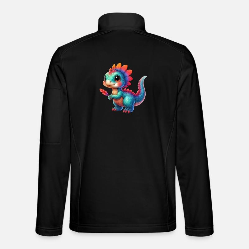 Dinosaurier Unisex Softshelljacke