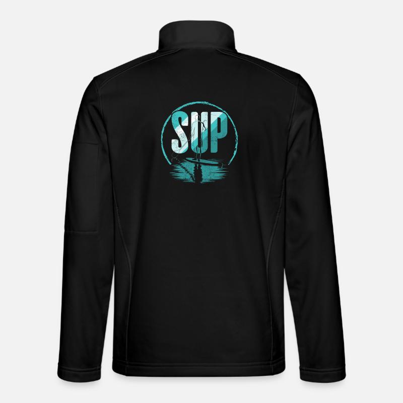 SUP - Unisex Softshell Jacket - black
