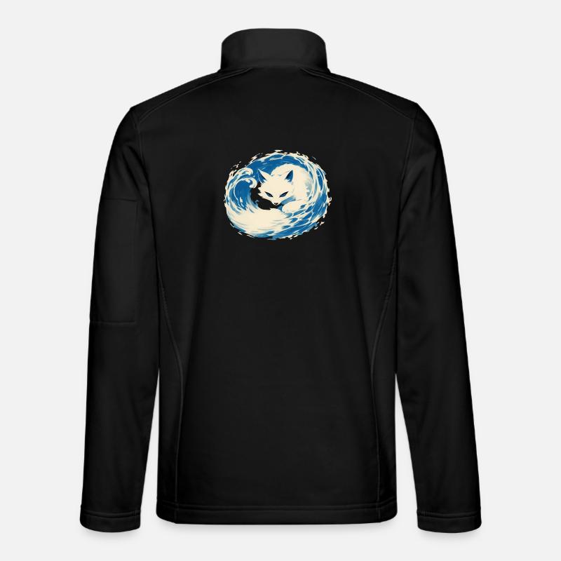 Polarfuchs - Unisex Softshelljacke - Schwarz