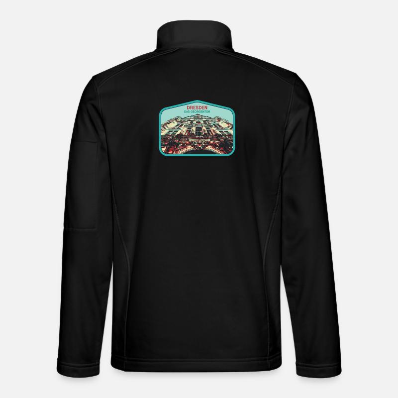 Illustration: Georgentor, Dresden Unisex Softshell Jacket