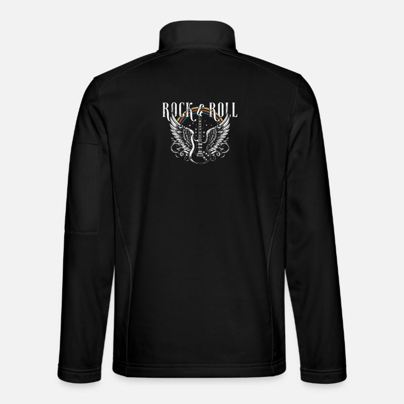 Rock & Roll Guitar Veste en tissu softshell Unisexe