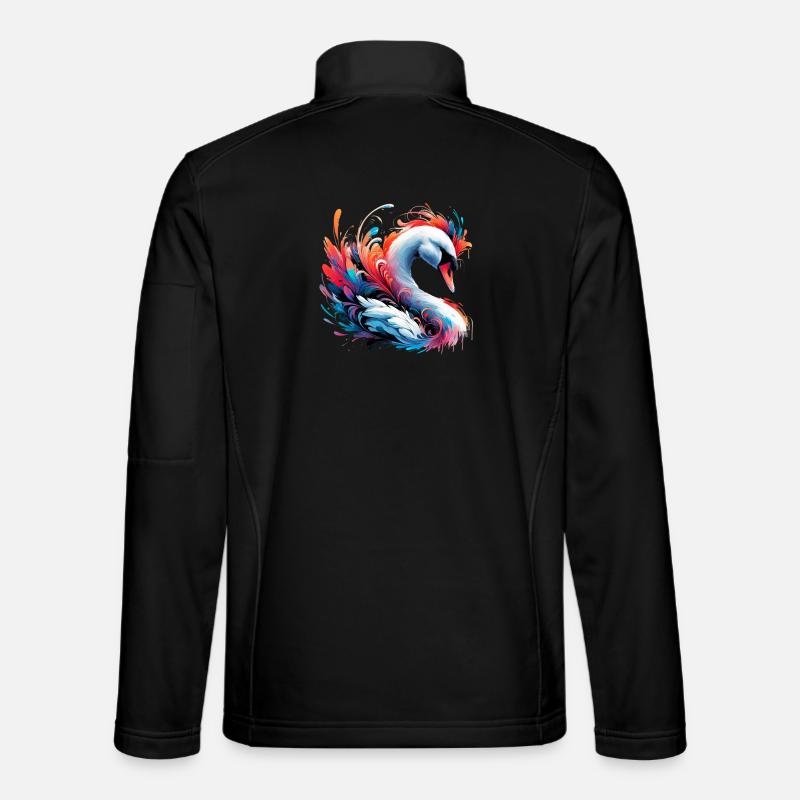 Swan Unisex Softshell Jacket