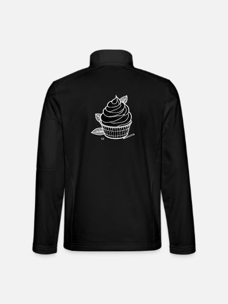 Matcha IceCream - Unisex Softshell Jacket - black