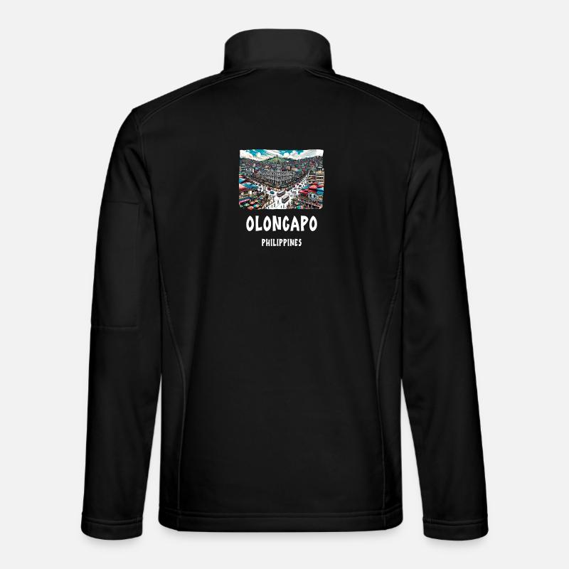 Olongapo City Philippines Southeast Asia - Unisex Softshell Jacket - black