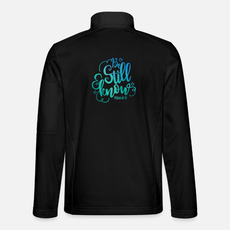 Be still and know Unisex Softshelljacke