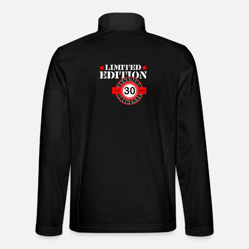 30.Birthday , limited edition (25) - Unisex Softshell Jacket - black